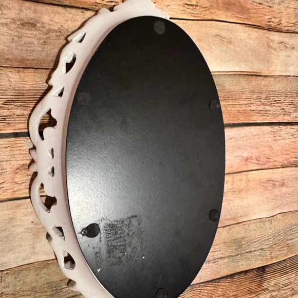 Elegant White Ornate Wall Mirror - Picture 2 of 5